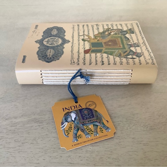 India World Traveler Elephant Notebook Journal - Picture 2 of 7